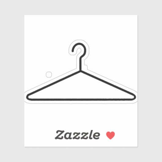 Pro-Choice Coat Hanger Sticker (Vel)