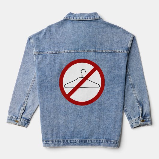 Pro-Choice Denim Jas Denim Jacket (Achterkant)
