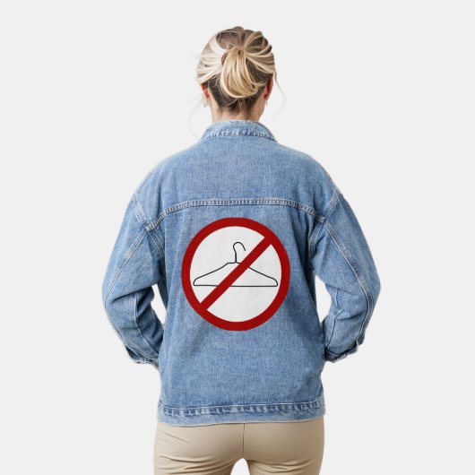 Pro-Choice Denim Jas Jacket (Model)