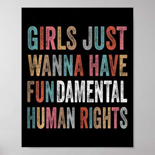 Pro Choice Feminist 2 Poster (Voorkant)