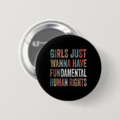 Pro Choice Feminist 2 Ronde Button 5,7 Cm (Voorkant /achterkant)