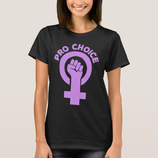 Pro-Choice Feminist Abortion T-shirt (Voorkant)