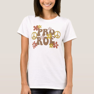Pro Choice Feminist Peace Love & Reproductive Righ T-shirt