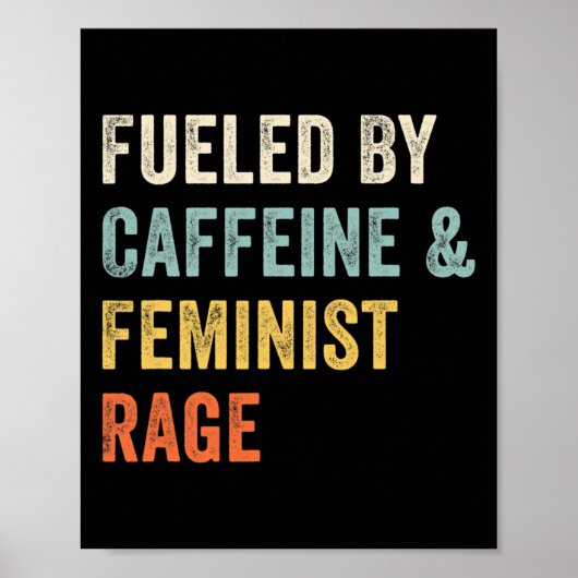 Pro Choice Feminist Poster (Voorkant)