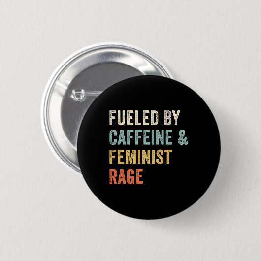 Pro Choice Feminist Ronde Button 5,7 Cm (Voorkant /achterkant)