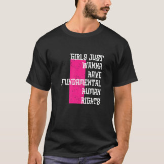 Pro Choice Fundamentele Mensenrechten Vrouwenrecht T-shirt