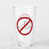 Pro-Choice Glass Tumbler (Achterkant)