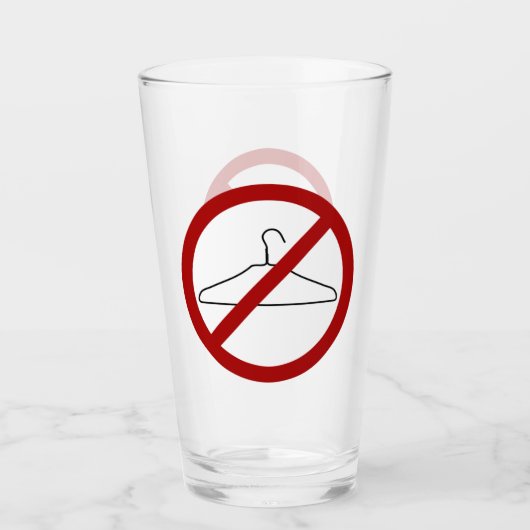 Pro-Choice Glass Tumbler (Voorkant)