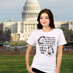 Pro Choice Humor Politieke Cartoon Vintage Tri-Blend Shirt<br><div class="desc">Een grappig feministisch citaat tri-blend T-shirt met leuke vrouwen met retro kapsels: ik hoop dat sommige grote sterke mannen enkele wetten kunnen aannemen over hoe onze baarmoeder te gebruiken... zei geen enkele vrouw ooit. De rechten van de vrouw komen tot uiting in een politieke cartoon voor mensen die abortus veilig...</div>