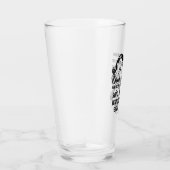 Pro Choice Humor Retro Politieke Cartoon Glas (Rechts)