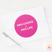 Pro-Choice is Pro-Life - Sticker (Envelop)