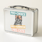 Pro-Choice, Pro-feminisme, Pro-Cat | Kat Lover (Achterkant)