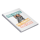 Pro-Choice, Pro-feminisme, Pro-Cat | Kat Lover Notitieboek (Rechterzijde)