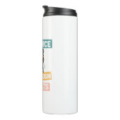 Pro-Choice, Pro-feminisme, Pro-Cat | Kat Lover Thermosbeker (Geroteerd rechts)