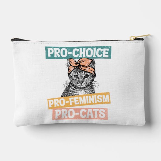 Pro Choice Pro Feminisme Pro Cats Etui (Achterkant)
