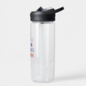 Pro-Choice Pro-Life Pro-Science Pro-Vrouwen Waterfles (Links)