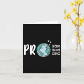 Pro-Choice Pro Planet Pro Science Earth Day Climat Kaart (Gele Bloem)