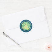 Pro Choice Pro Science Pro Planet Earth Ronde Sticker (Envelop)