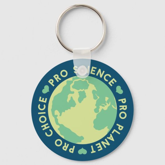 Pro Choice Pro Science Pro Planet Earth Sleutelhanger (Voorkant)