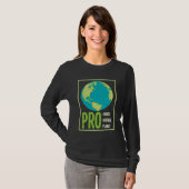 Pro Choice Pro Science Pro Planet - Klimaatverande T-shirt (Voorkant volledig)