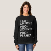 Pro Choice Pro Science Pro Planet Trui (Voorkant volledig)