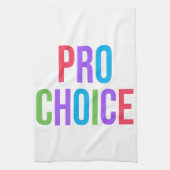 Pro-Choice Roe/Wade Feminist Women's Rights Theedoek (Verticaal)