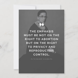 Pro Choice Ruth Bader Ginsburg Quote