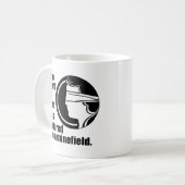 Pro Choice Ruth Bader Ginsburg Quote Koffiemok (Voorkant links)