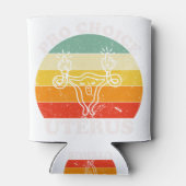 Pro Choice Uterus Blikjeskoeler (Achterkant)