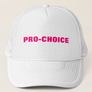 Pro-choice vrouwen voor abortus roze trucker pet