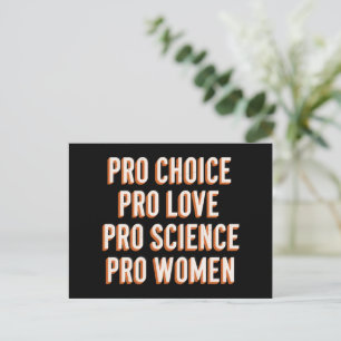 Pro Choice Vrouwenrechten Feministe Patriarchaat L Briefkaart