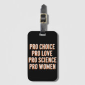 Pro Choice Vrouwenrechten Feministisch Patriarchaa Bagagelabel (Voorkant (verticaal))
