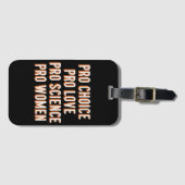 Pro Choice Vrouwenrechten Feministisch Patriarchaa Bagagelabel (Voorkant (horizontaal))