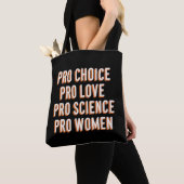 Pro Choice Vrouwenrechten Feministisch Patriarchaa Tote Bag (Dichtbij)