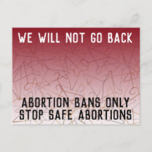 Pro Choice We gaan Roe niet terug v Wade