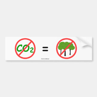 Pro-CO2-Bumpersticker Bumpersticker