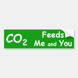 Pro-CO2-Bumpersticker Bumpersticker