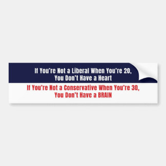 Pro-Conservatieve Anti-Liberale Patriottische Stic Bumpersticker