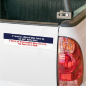 Pro-Conservative Anti-Liberal Patriotic Sticker (Op Truck)