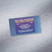 Pro Contractor | Metal Fabrication & Welding Magnetisch Visitekaartje (Voorbeeld)
