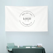 Pro Custom Grote Logo Bedrijf Branding Eenvoudig Spandoek (Beurs)