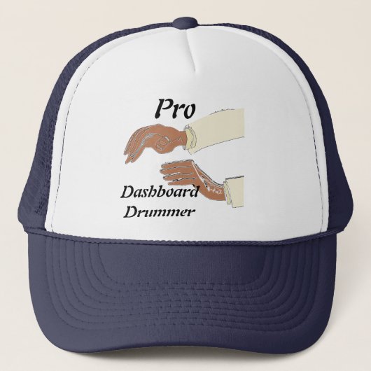 Pro Dashboard Drummer Trucker Pet (Voorkant)