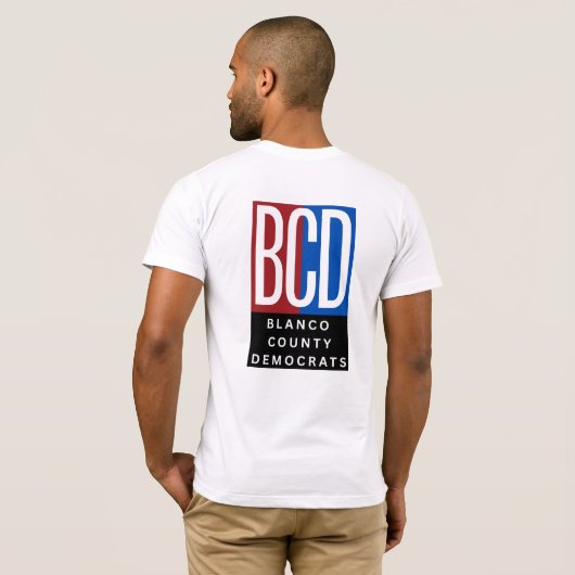 PRO Democracy BCD T-Shirt (Achterkant volledig)