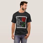 Pro Democracy Socialism Protest Fist Symbol Socia T-shirt (Voorkant volledig)