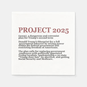 Pro Democratie Anti Project 2025 Republikein Trump Servet