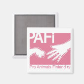 Pro Dieren Finland Logo Magneet (Voorkant / Achterkant)