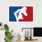 Pro DJ Poster - Disk Jockey Platenspeler Music (Thuiskantoor)