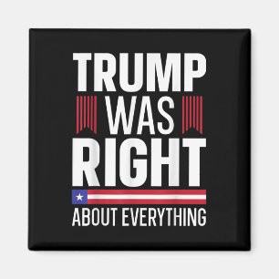 Pro Donald Trump had gelijk over alles Magneet