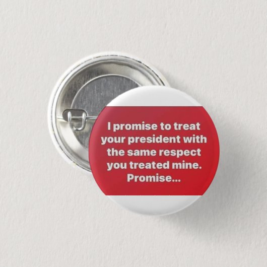 Pro Donald Trump President Button (Voorkant /achterkant)