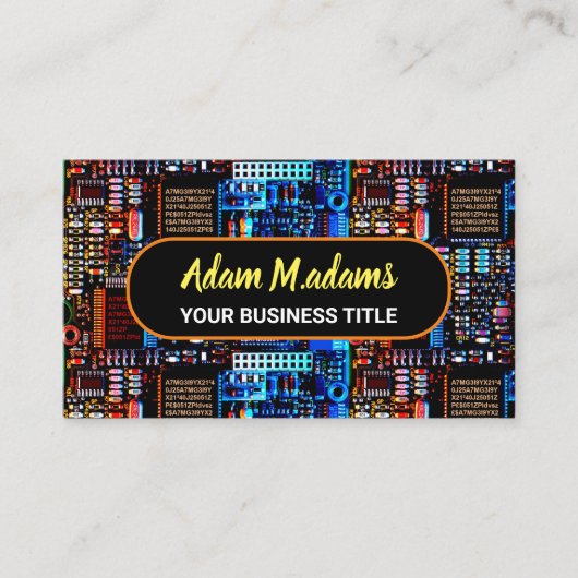 Pro Elektronische PCB Gedrukte Kringsraad (QR Code Visitekaartje (Voorkant)